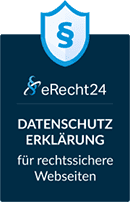 eRecht24 Siegel Datenschutz