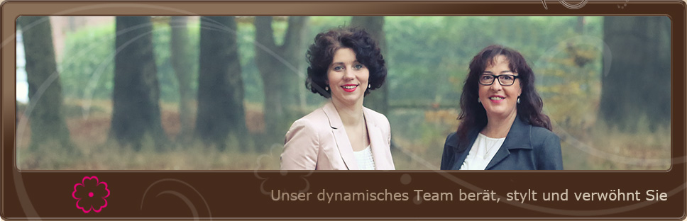 Team und Firmengebude